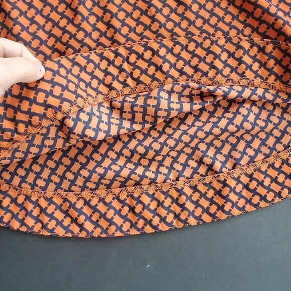 41 Hawthorne Orange blouse - Picture 5 of 8